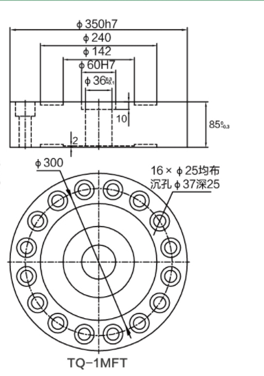 TQ-1MFTT轮辐式测力传感器